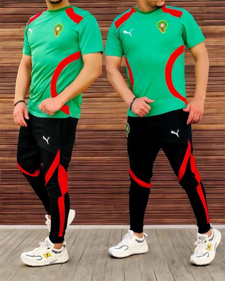 اونصوبل الفريق الوطني ديال هاد العام الثوب صيفي رطب البادجات طرزة لوغوات طرزة