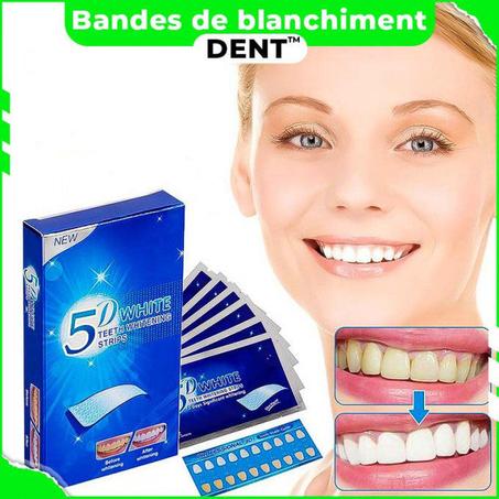 Beau sourire - Bandes de blanchiment des dents