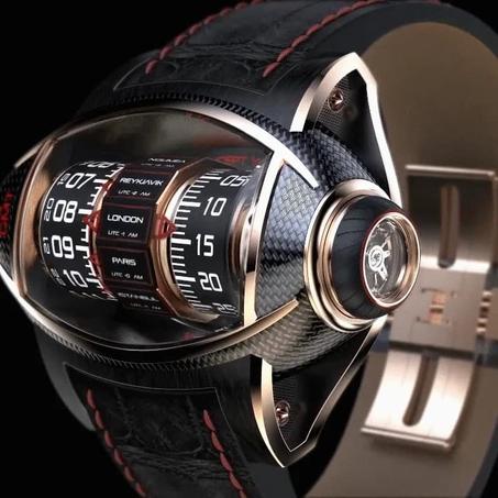 La montre concept Germain Baillot vient d'un autre monde