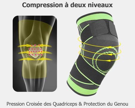GENOUILLÈRE DE COMPRESSION 3D