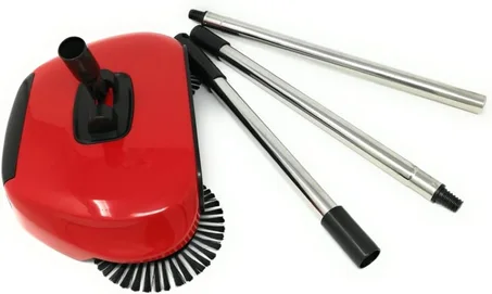 Balai Rotatif pour aspirateur, poussière, Manuel, Sol et parquet 360°