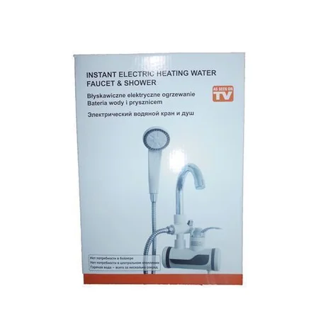 Chauffe-eau électrique Instantané LED Robinet De Chauffage Rapide Robinet Mélangeur Chaud Et Froid Cuisine