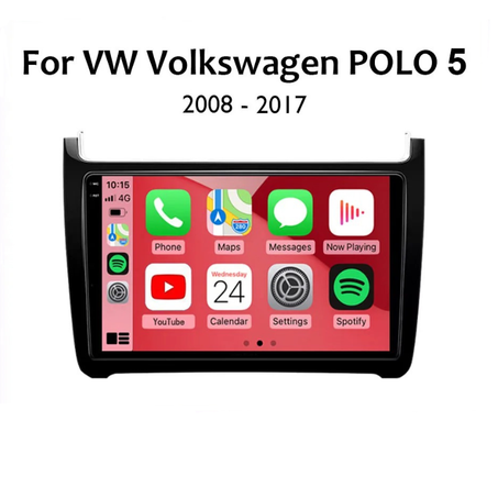 Radio Pantalla Carplay para Volkswagen POLO 2008- 2020
