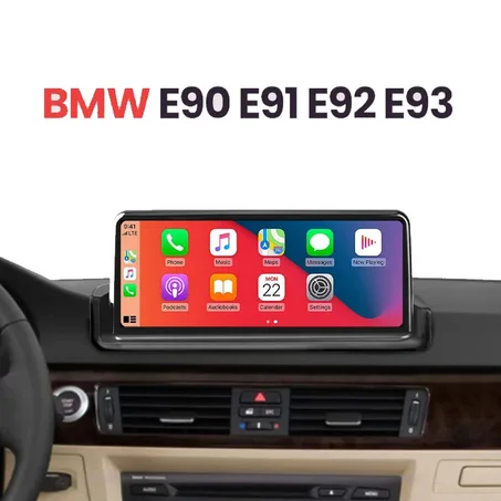 Radio Pantalla Carplay para BMW E90 E91 E92 E93 2005-2012