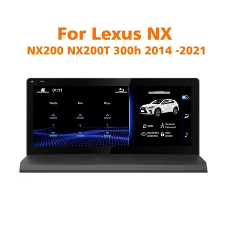 Radio Pantalla Carplay para Lexus NX NX200 NX200T NX300h 2014-2021