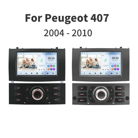 Radio Pantalla Carplay para Peugeot 407