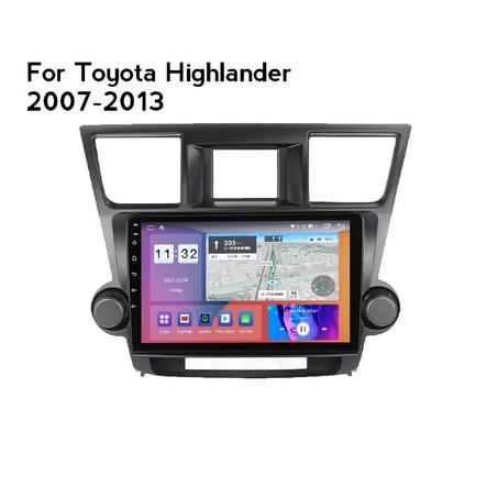 Radio Pantalla Android 10 para Toyota Highlander 2007-2013