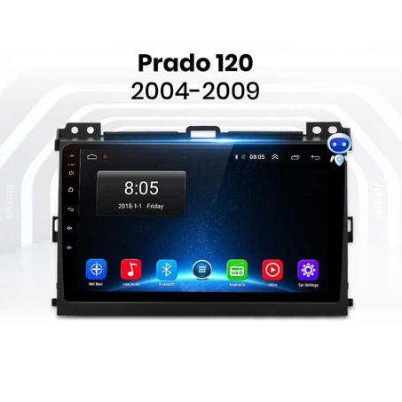 Radio pantalla Carplay para Toyota Land Cruiser Prado 120 2004-2009