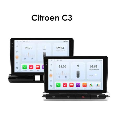 Radio Pantalla Carplay para Citroen C3 C4 Aircorss 2017-2023