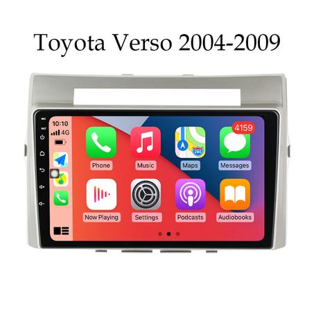 Radio Pantalla Carplay para Toyota Verso 2004-2009