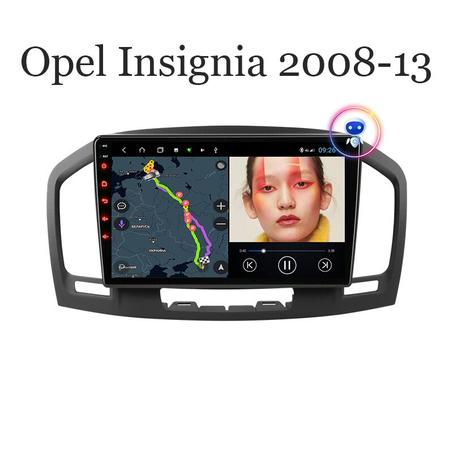 Radio Pantalla Android 12 para Opel Insignia 2008-13