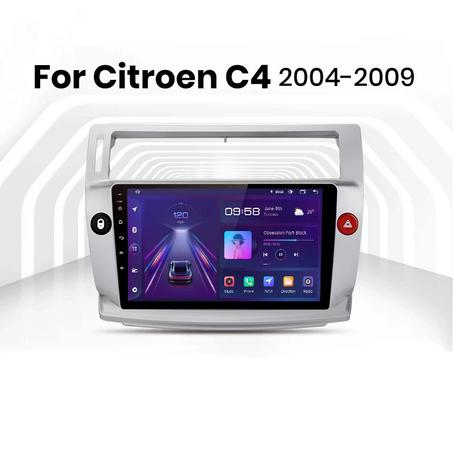 Radio Pantalla Android 12 para Citroen c4 2004-2009