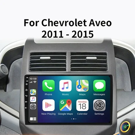 Radio Pantalla Carplay para Chevrolet AVEO Sonic 2011 - 2015