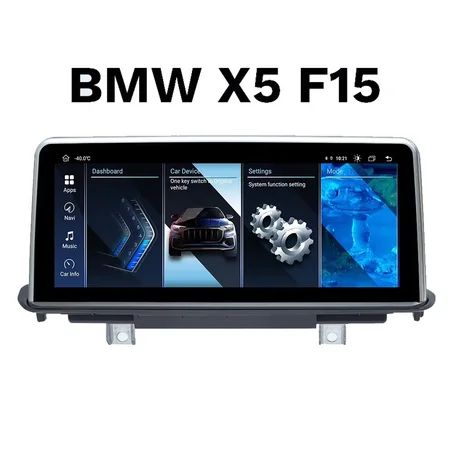 Radio pantalla Carplay para  BMW X5, F15, X6, F16