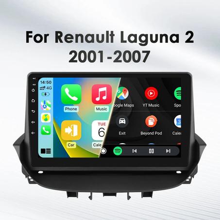 Radio Pantalla Carplay para  Renault Laguna 2 2001-2007
