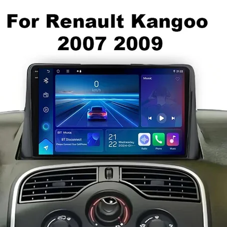 Radio Pantalla Carplay para Renault kangoo 2008 - 2018