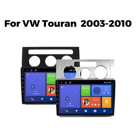 Radio Pantalla Carplay para Volkswagen Touran 1 2003-2010