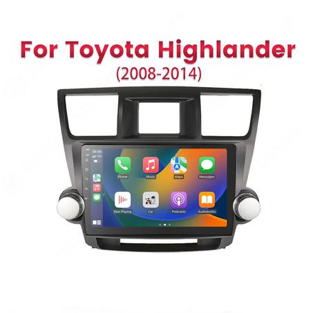 Android 12 Radio for`TOYOTA Highlander 2008-2014