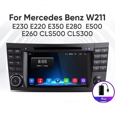 Radio Pantalla Android 10 para Mercedes Benz W211