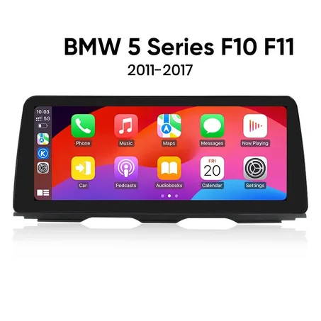 Radio pantalla Carplay 12,3 ¨para  BMW serie 5 F10 F11 2011 a 2017