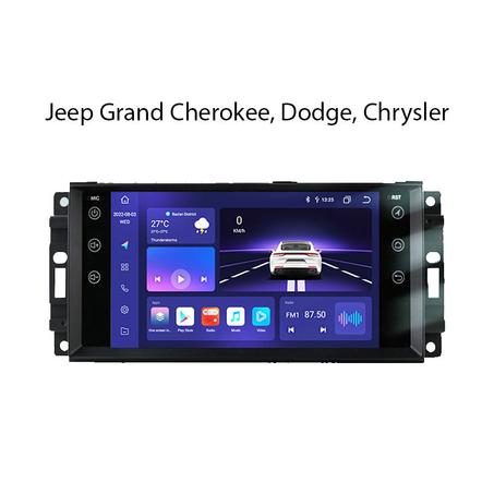 Radio Pantalla Android para Jeep Grand Cherokee, Dodge Journey, Chrysler, Wrangler