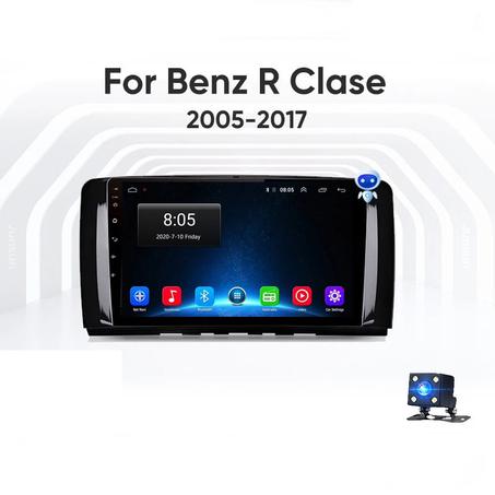 Radio Pantalla Android 12 para Mercedes Benz Clase R 2005-2017