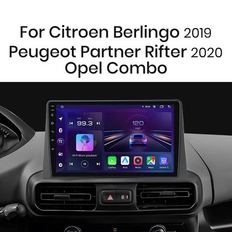 Radio Pantalla Carplay para Citroen Berlingo Peugeot Partner Rifter 2020