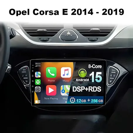 Radio Pantalla Carplay para Opel Corsa E 2014 - 2019