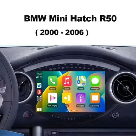 Radio Pantalla Carplay para BMW Mini Cooper S R50 R52 R53