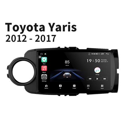 Radio Pantalla Android 12 para Toyota Yaris 2012-2017