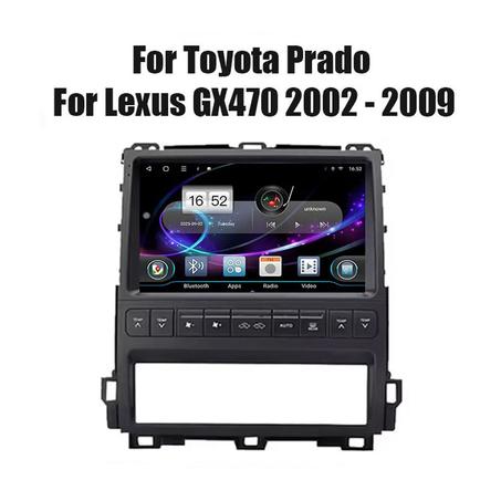 Radio pantalla Carplay para Toyota Prado 120 2004-2009