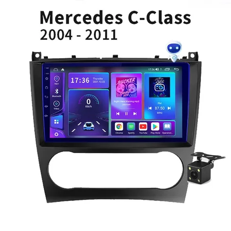 Radio Pantalla Carplay para para Mercedes Benz Clase C
