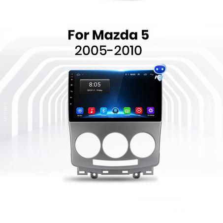 Radio Pantalla Android 13 para Mazda 5 2005-10
