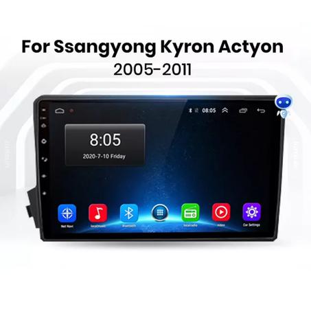Radio Pantalla Carplay para  Ssangyong Kyron Actyon 2005-2011