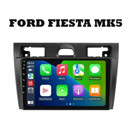 Radio Pantalla Carplay para Ford Fiesta Mk VI 5 Mk5 2002-2008