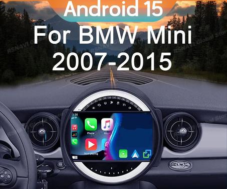 Radio Pantalla Android 13 para BMW Mini Cooper R56 R60 R51 2006-2014
