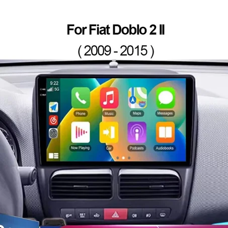 Radio Pantalla Carplay para Fiat Doblo 2 2010-2015