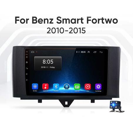 Radio pantalla android 13 para Smart Fortwo W451 2010-2015
