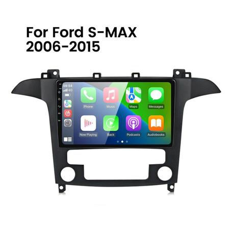 Radio Pantalla Android 10 para Ford s-max S Max 2007 - 2015