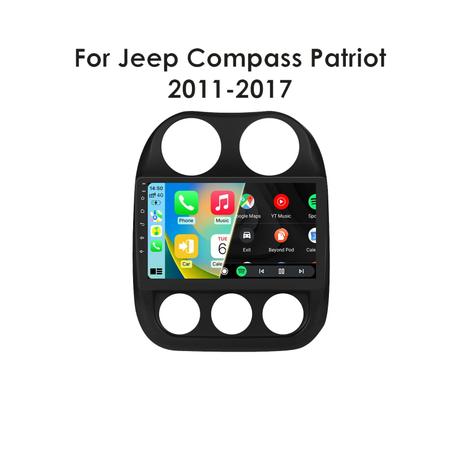 Radio Pantalla Carplay para Jeep Compass Patriot 2010 - 2016