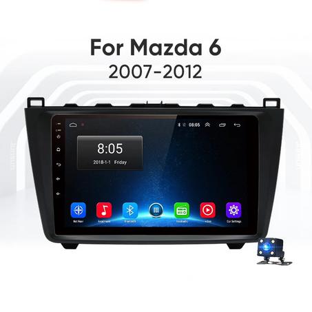 Radio Pantalla Android 13 para Mazda 6 2007-2012