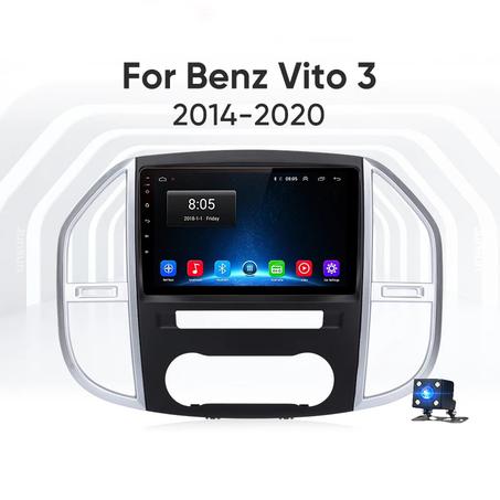 Radio pantalla Carplay  para  Mercedes Benz Vito3 2014-2020