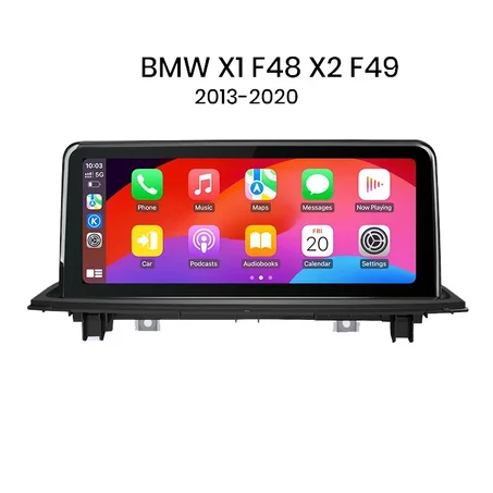 Radio pantalla Carplay para BMW X1 F48 X2 F49 2013-2020