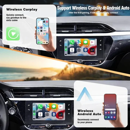 Interfaz Carplay para Opel corsa 2021 modelo F
