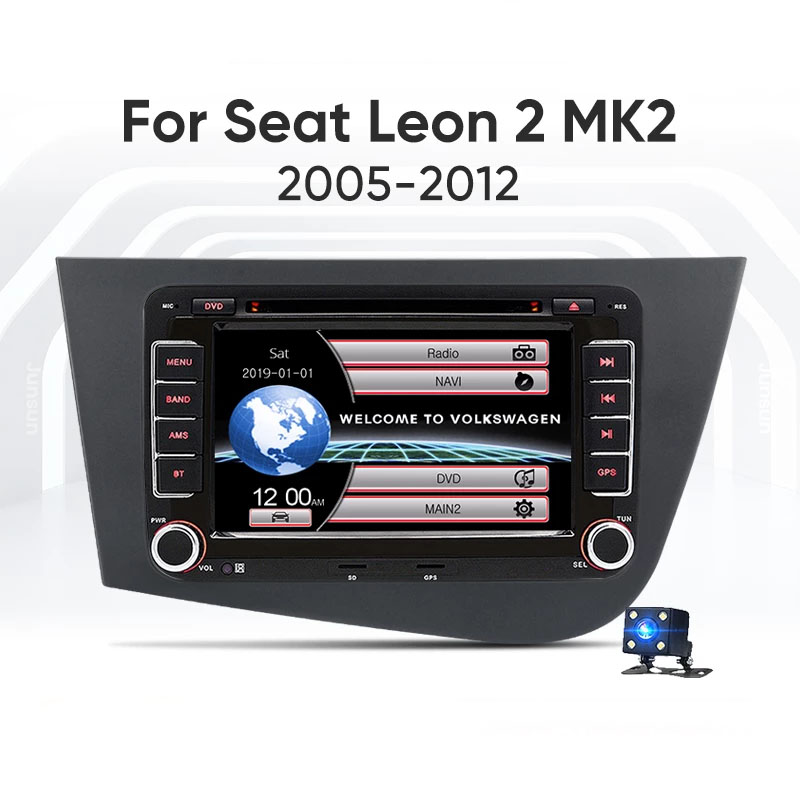 Radio pantalla Android para Seat Leon Mk2 