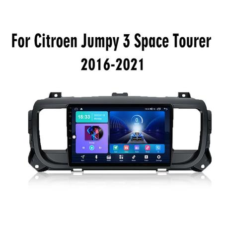 Radio Pantalla Android 10 para Citroen Jumpy 3 SpaceTourer 2016 - 2021