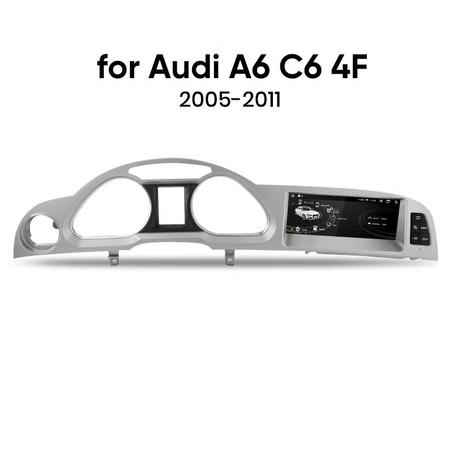 Radio Pantalla Android para para Audi A6, C6, 4F,Q7  2005-2009, MMI 2G, 3G
