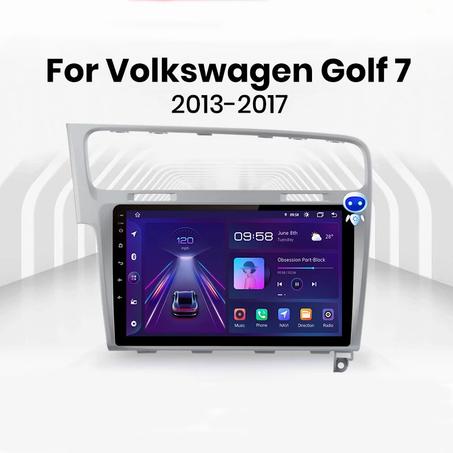 Radio pantalla Android Volkswagen Golf 7 2014-2018 Gris