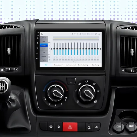 Radio Pantalla Carplay para FIAT Ducato - Citroen Jumper - Peugeot Boxer