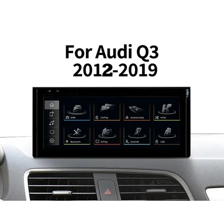 Radio Pantalla Carplay 12,3 ¨ para Audi Q3 2013-2018 Linux